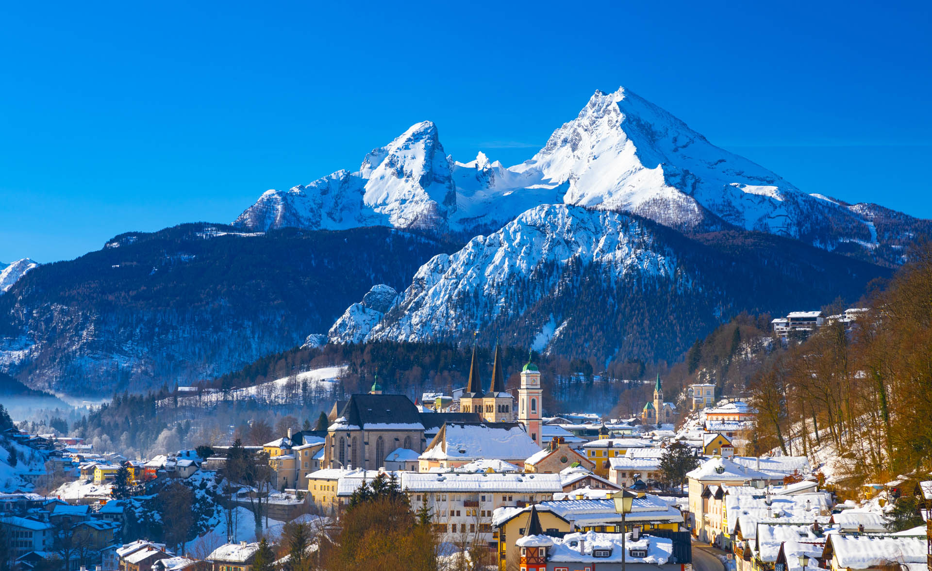 Haus Alpengruss Bischofswiesen, Markt Berchtesgaden im Winter