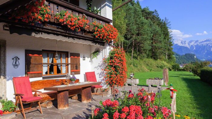 Haus Alpengruss Bischofswiesen_Terrasse